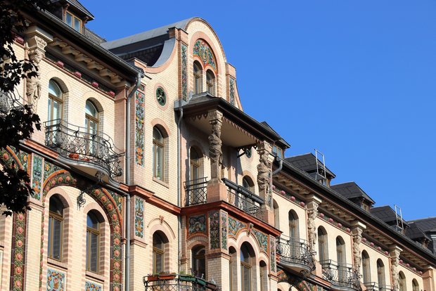 Architektur in Chemnitz, Deutschland